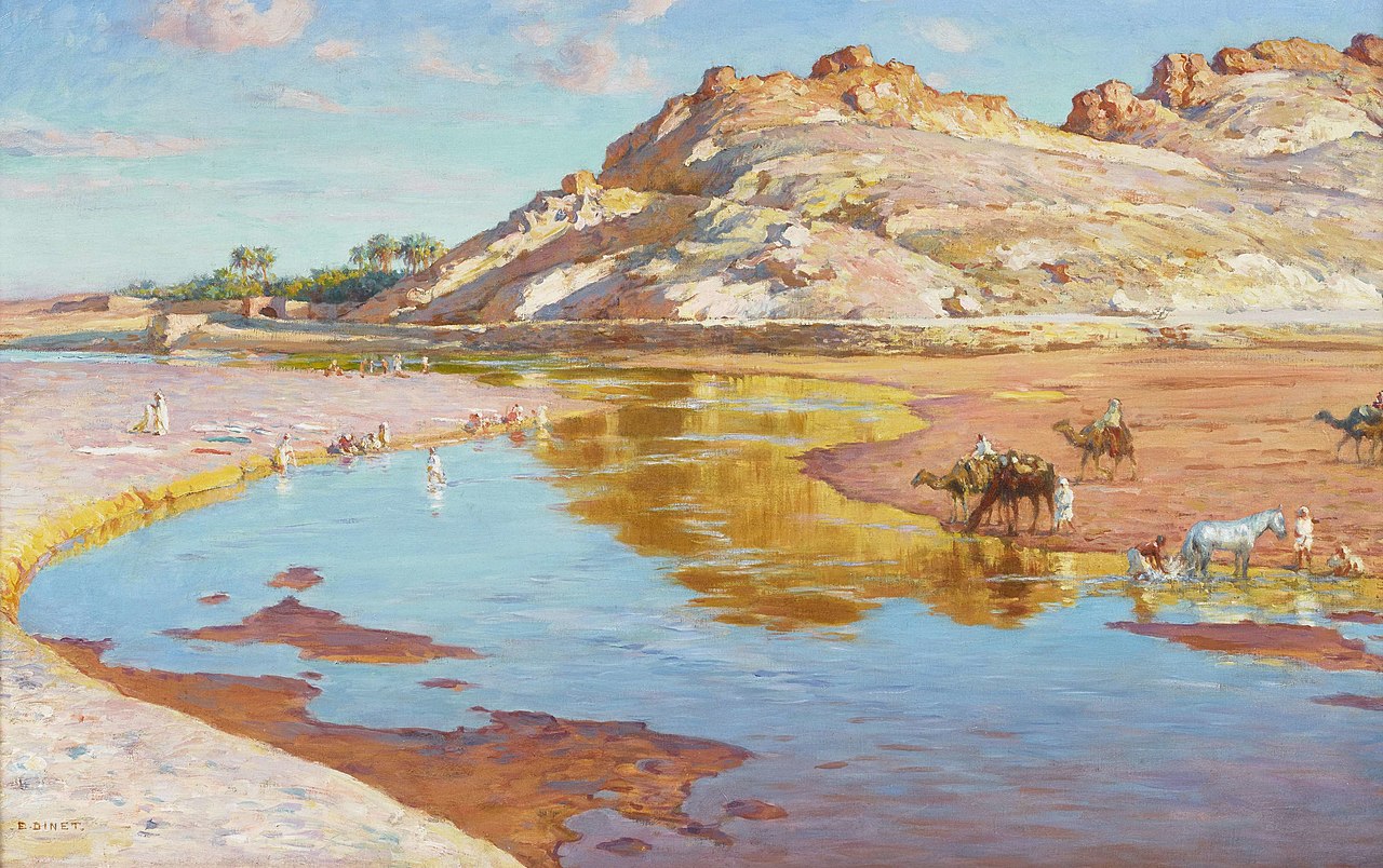 Un'inondazione dell'Oued